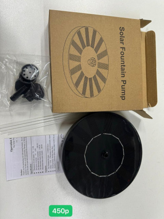 Фонтан на солнечной батарее Solar Fountain Pump